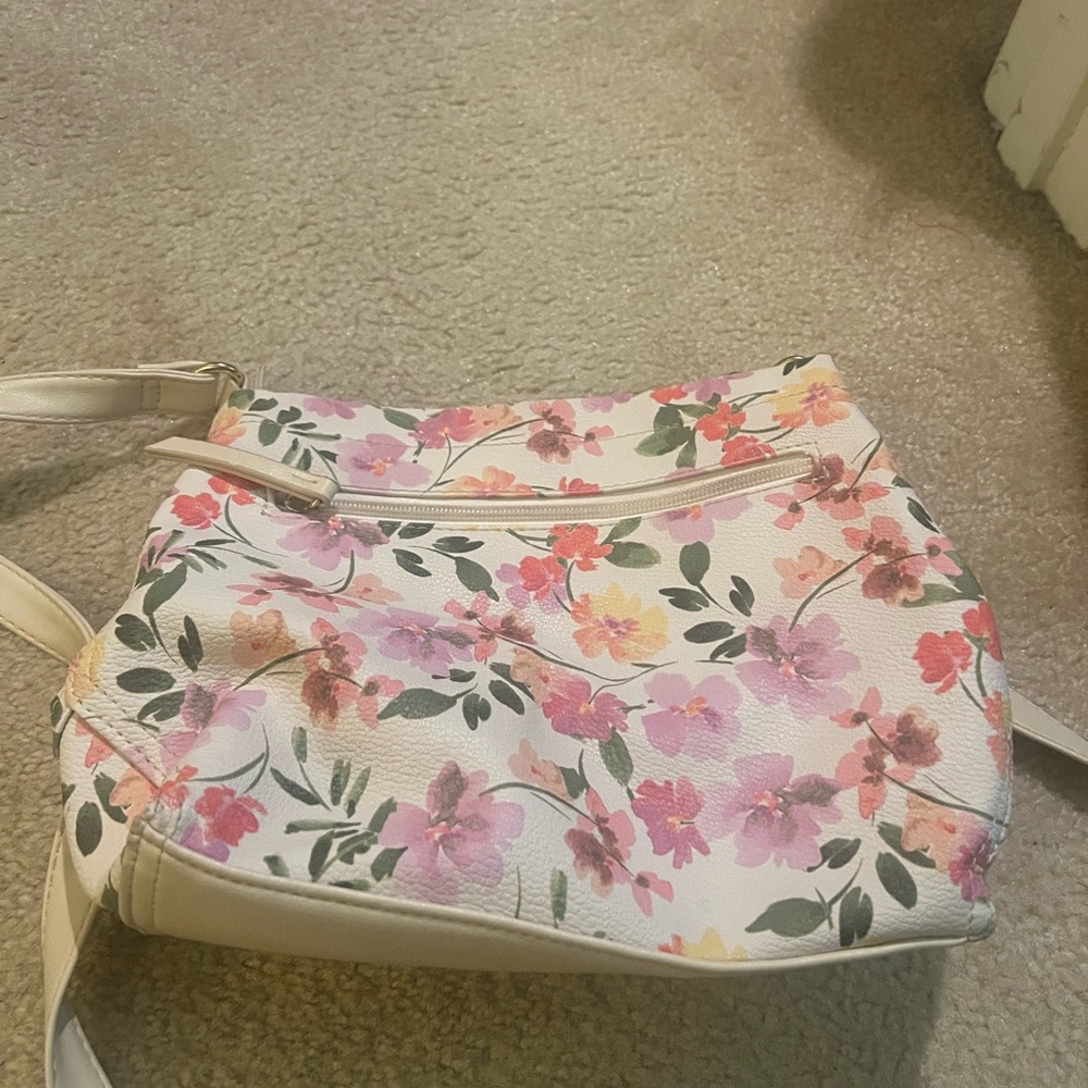 Floral crossbody bag